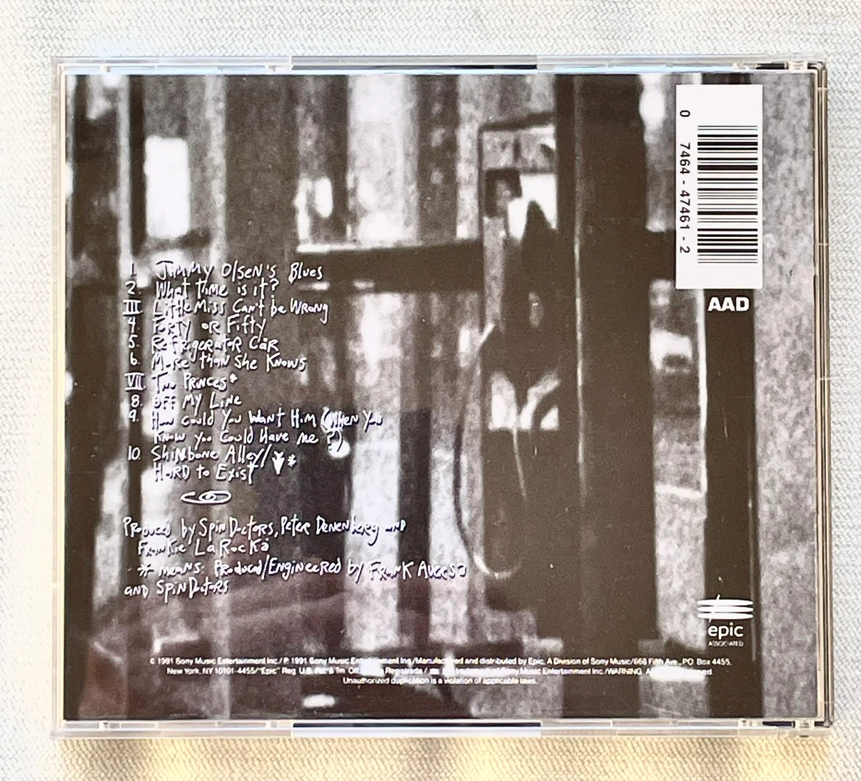 SPIN DOCTORS POCKET FULL OF KRYPTONITE CD - EXCELLENT CONDITION - photo 2