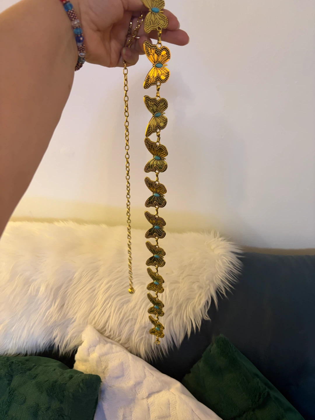 Atmosphere Butterfly Chain Belt