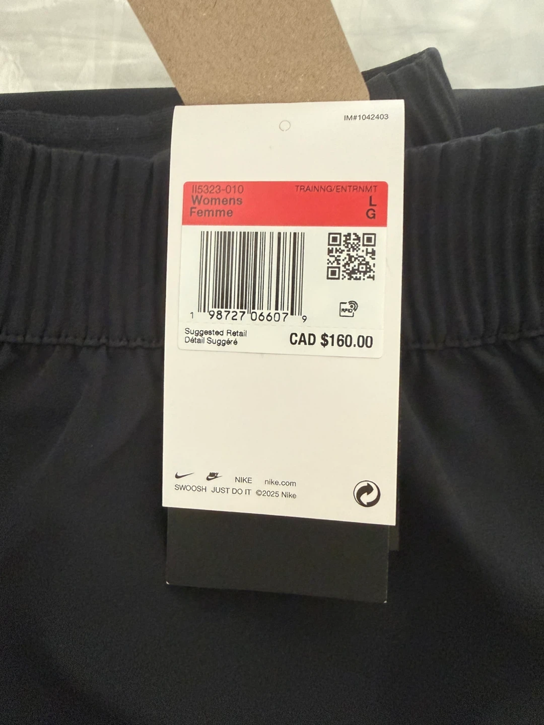 New Nike 24.7 Dri-FIT High-Waisted Tearaway Trousers - photo 3