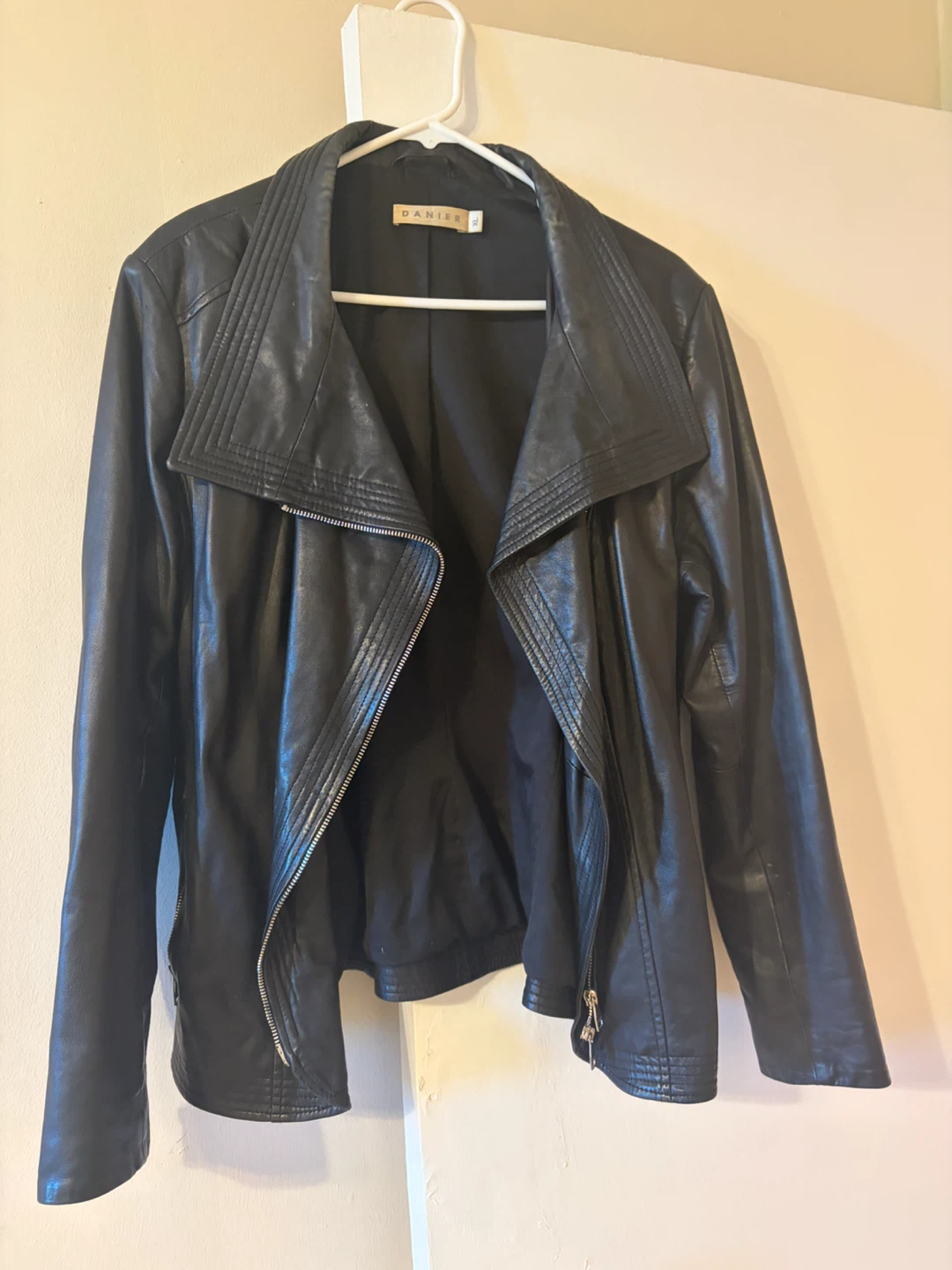 Danier Black Leather Jacket