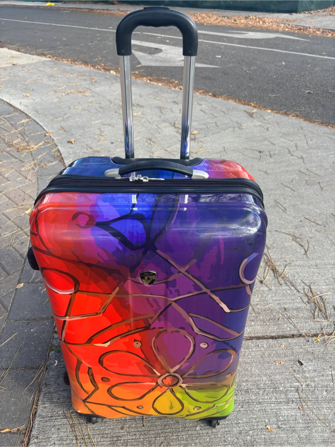 Large Heys Multi-Colour Hardside Spinner Suitcase - photo 2
