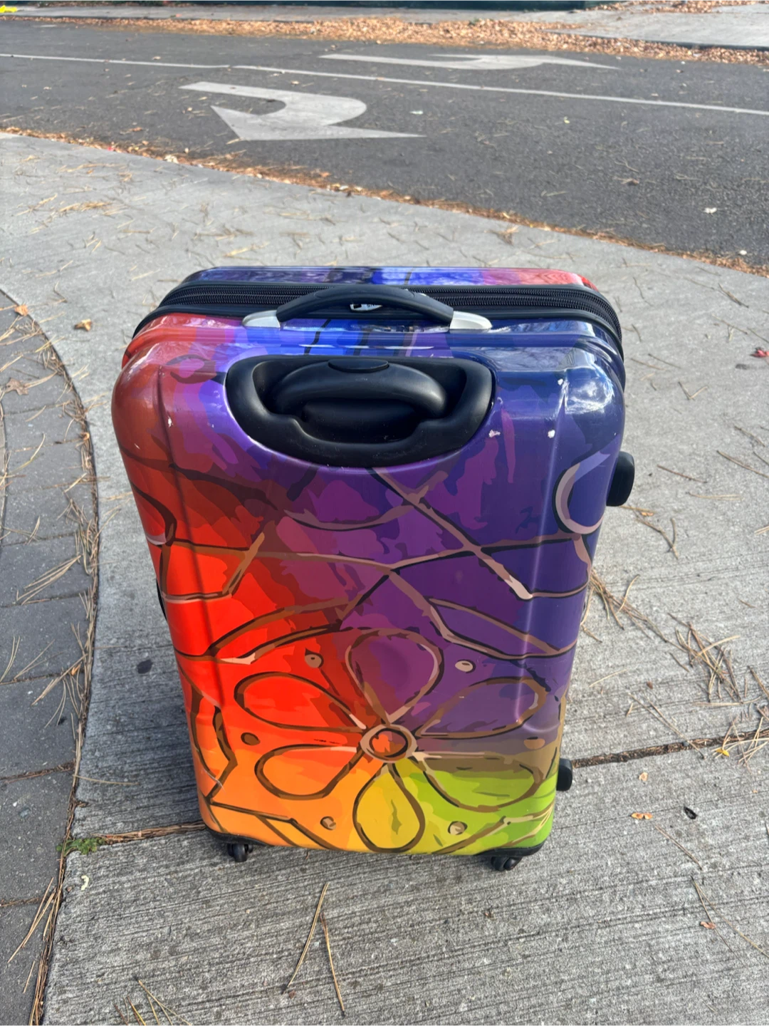 Large Heys Multi-Colour Hardside Spinner Suitcase - photo 4