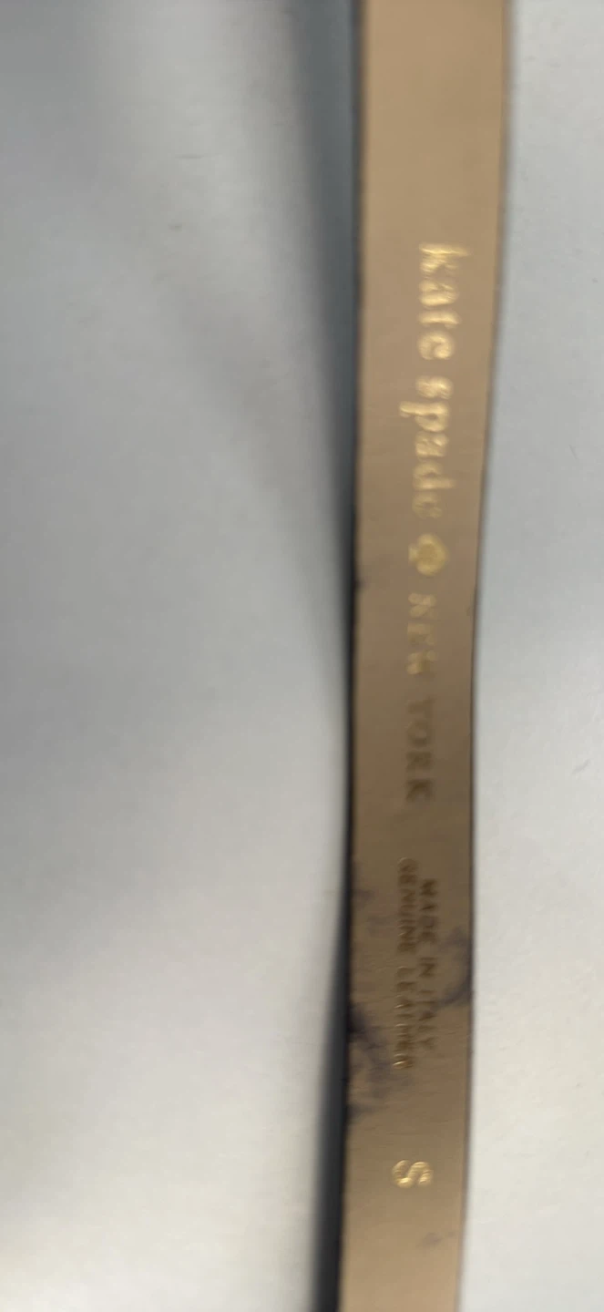 Kate Spade Black leather bow belt - photo 4
