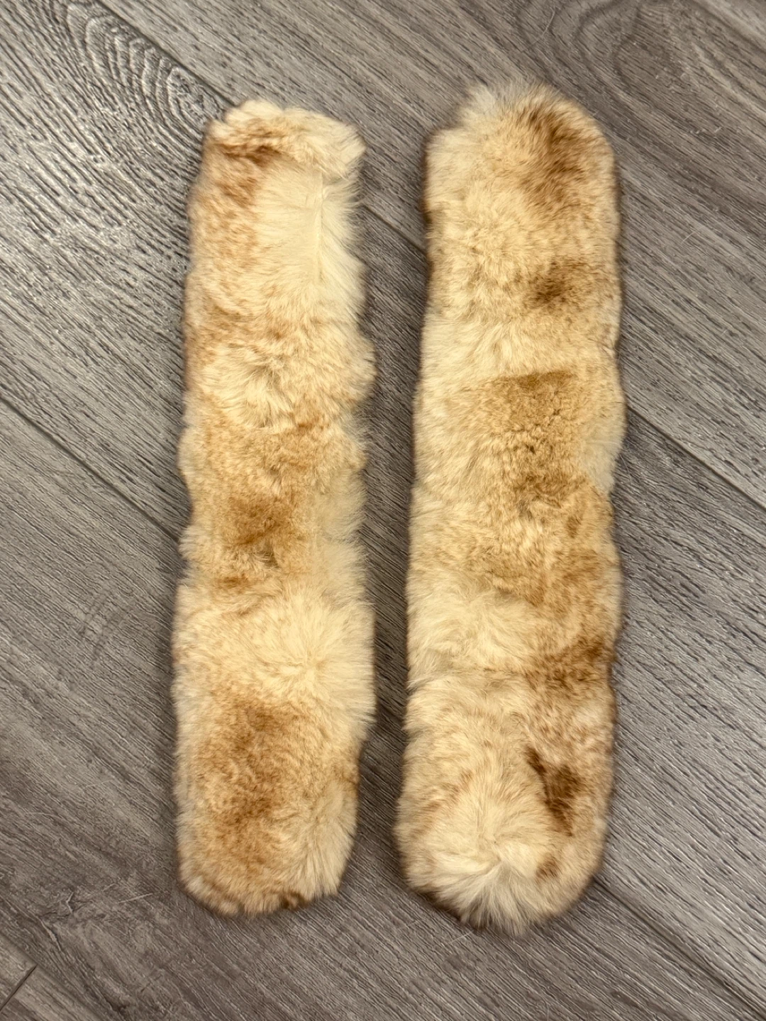 Rabbit fur slap on cuffs - photo 5