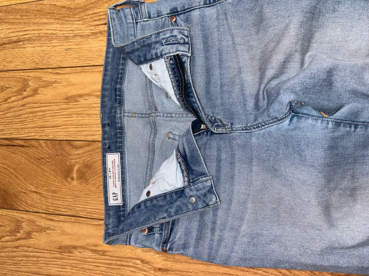 Gap Classic Straight High Rise Jeans - photo 3