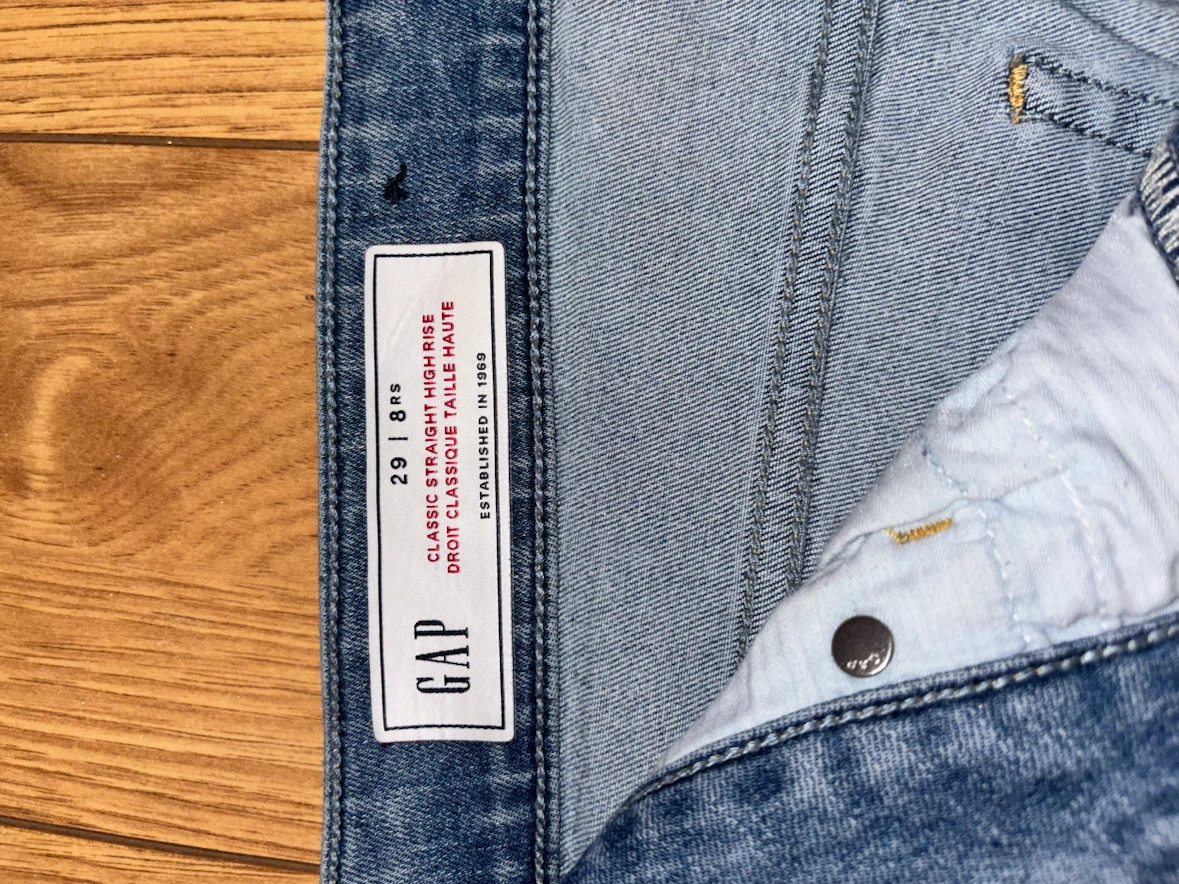Gap Classic Straight High Rise Jeans - photo 4