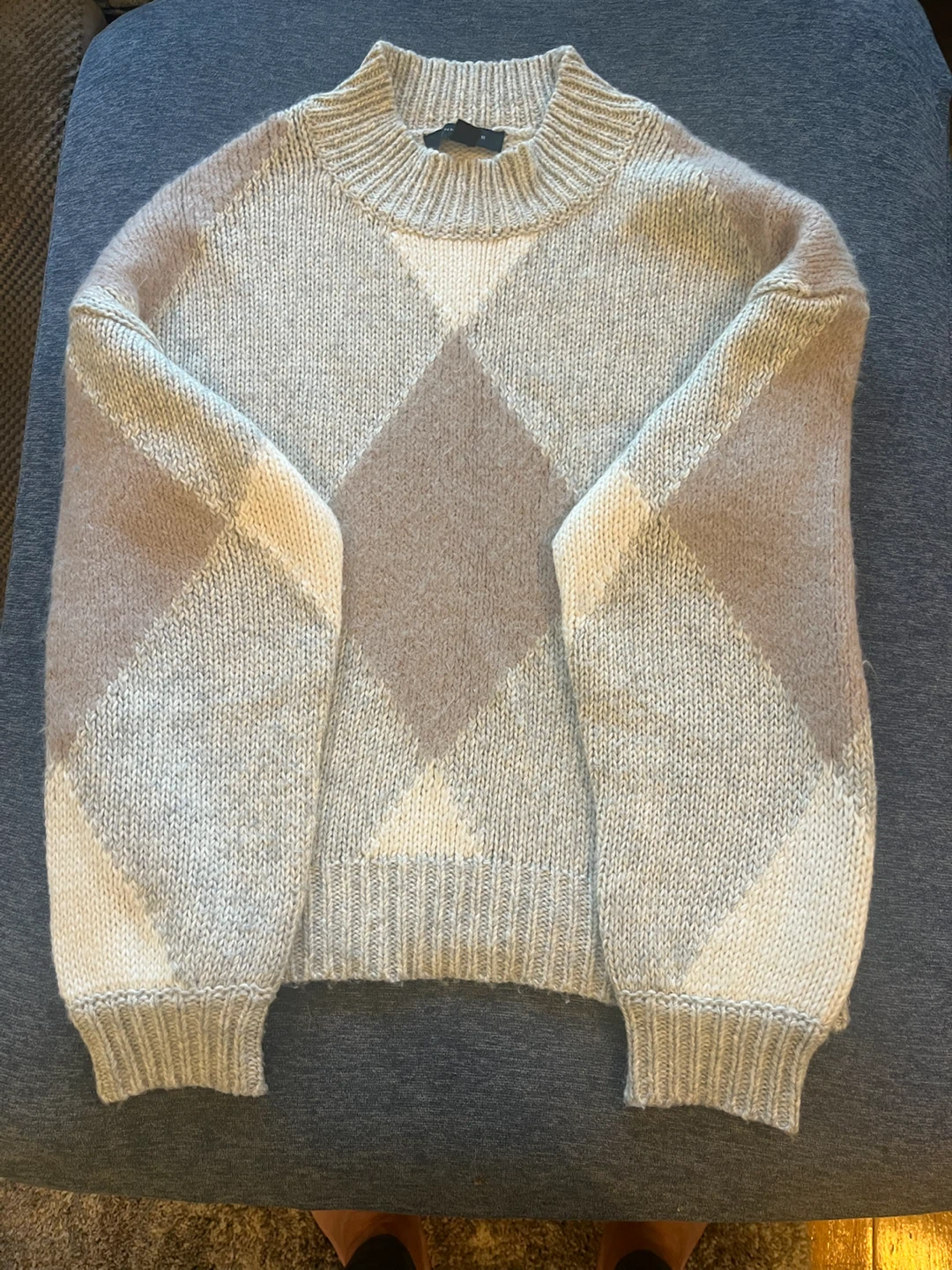 Ann Taylor Argyle Drop Shoulder Sweater - photo 2