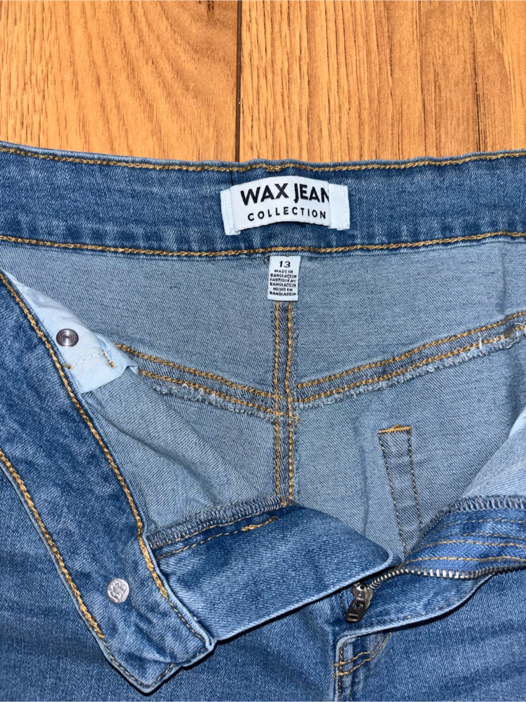 Wax Jean Collection Denim Jeans Size 13 - photo 4