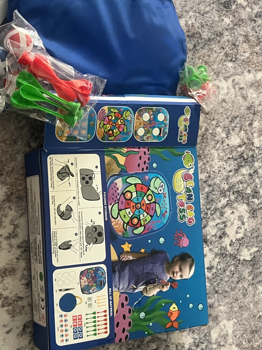TOY Life 4-in-1 Portable Bean Bag Toss Game Set - photo 2
