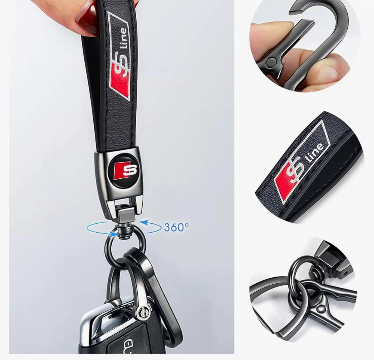 Leather Keychain - photo 3