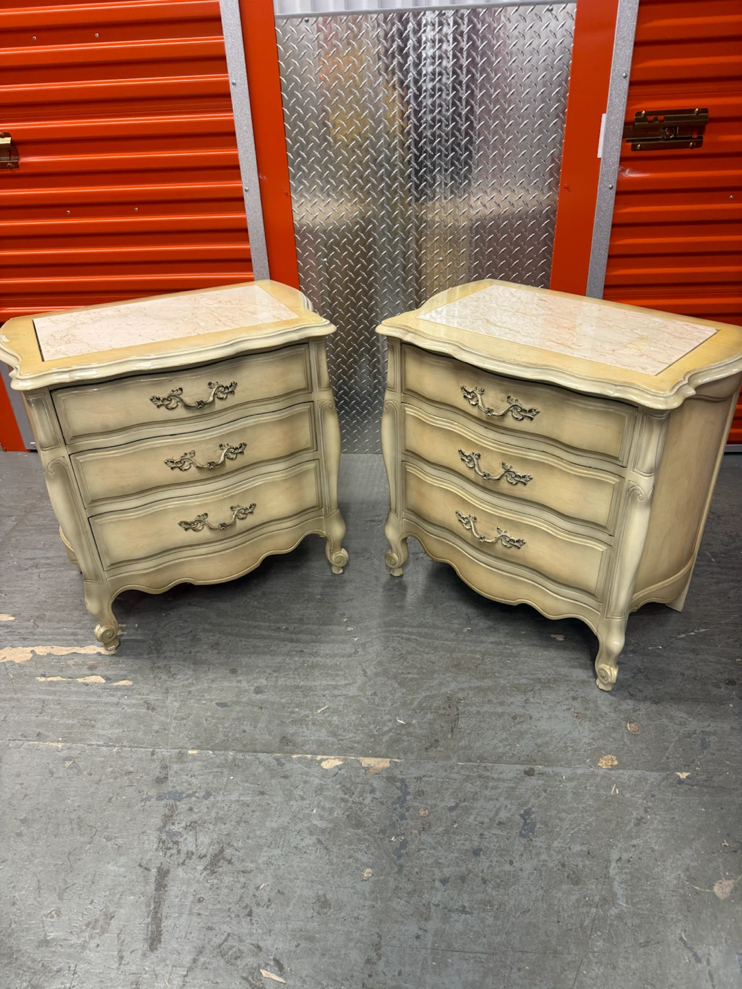French Provincial Nightstands – Matching Pair