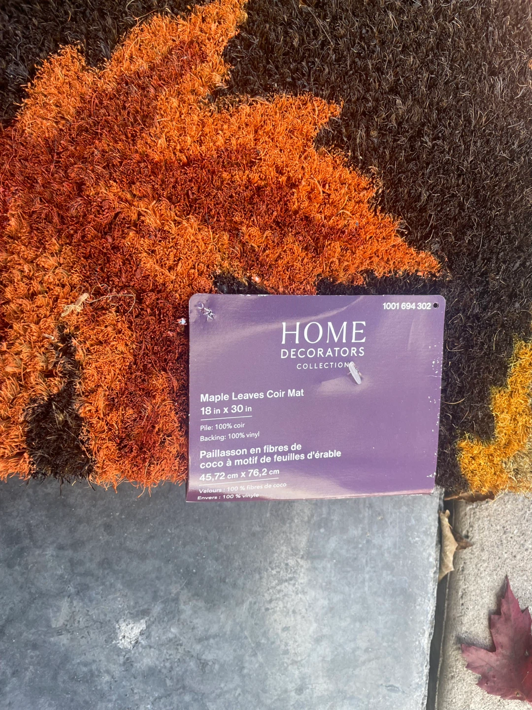 NEW! Outdoor Maple Leaf 🍁 Doormat - photo 2