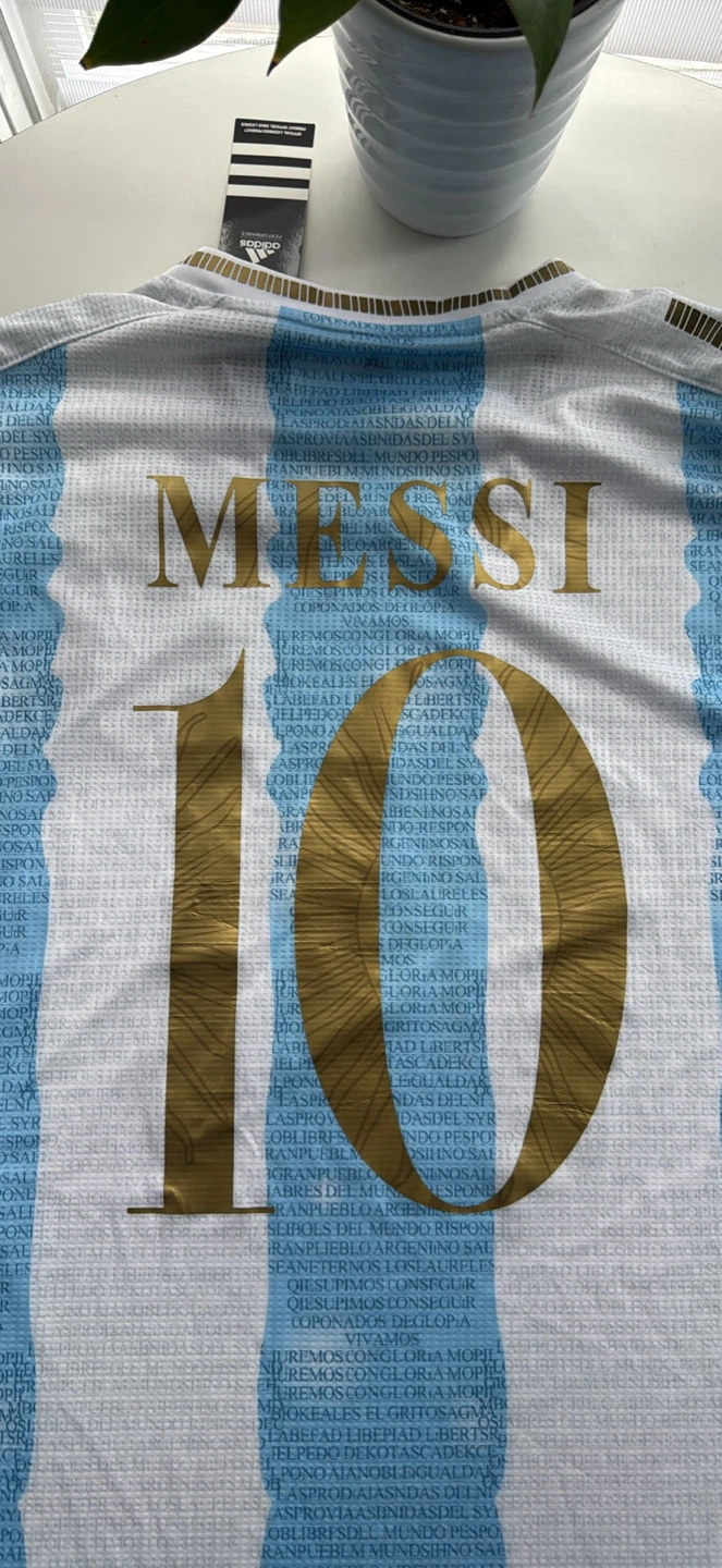 Messi #10 soccer jersey