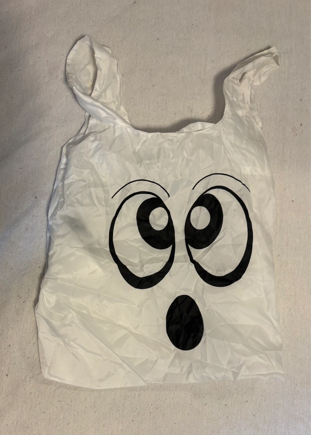 Collapsible Ghost Print Shopping Bag - photo 2