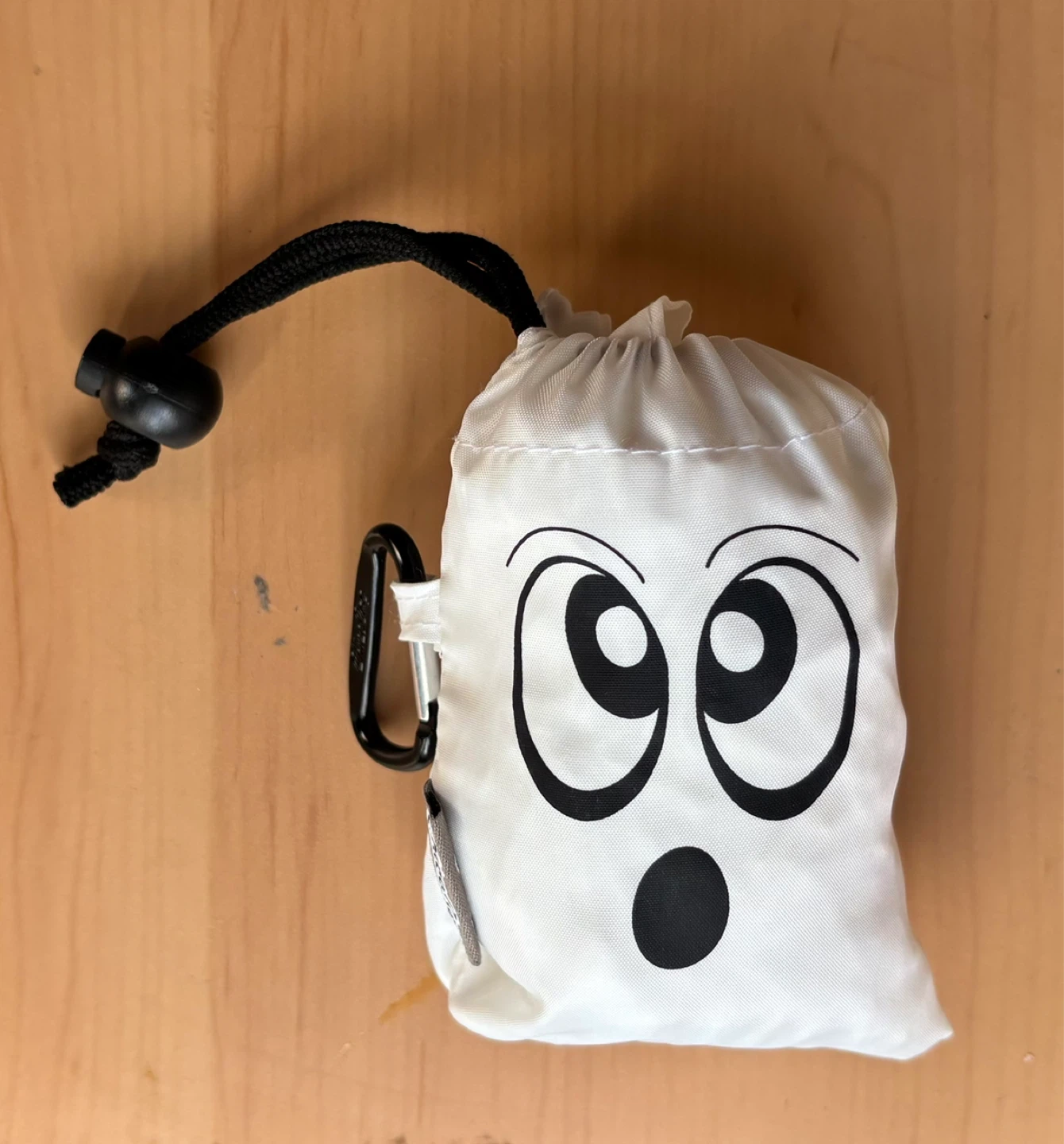 Collapsible Ghost Print Shopping Bag