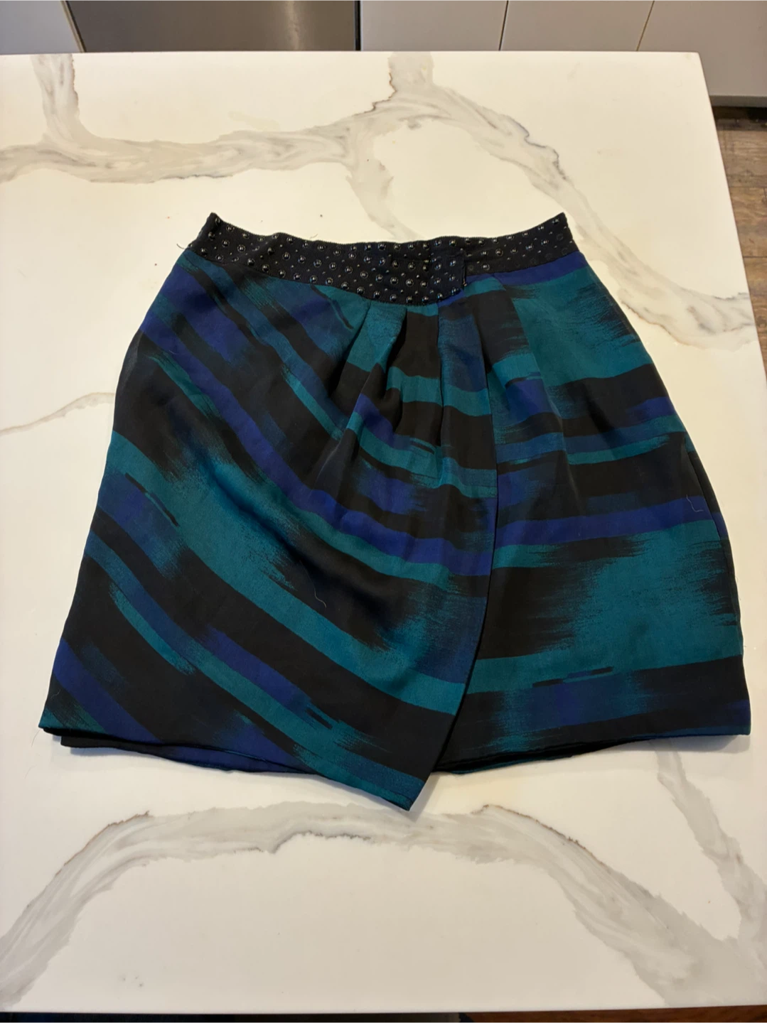Dynamite patterned mini skirt