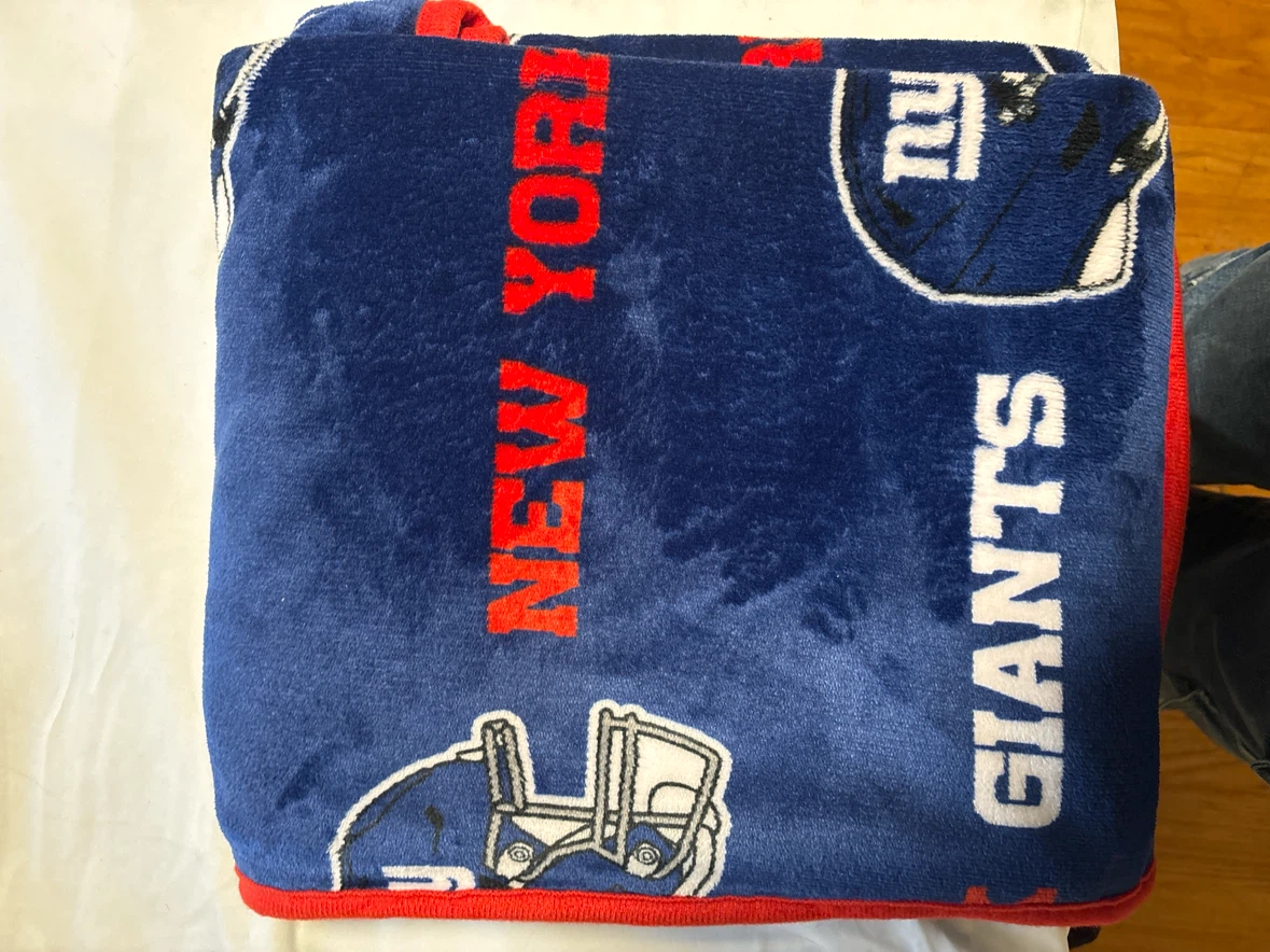 New York Giants Fleece Throw Blanket