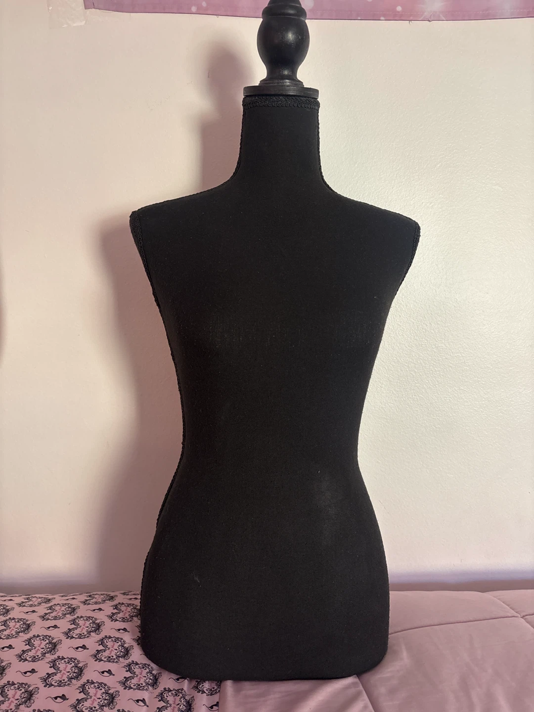 Black Fabric Dress Form Mannequin