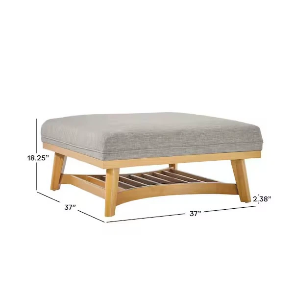 BRAND NEW Walker Edison Ottoman “Nash” SEALED - photo 4
