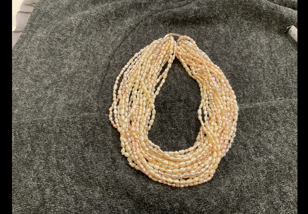 11 Strand Freshwater Pearl Necklace