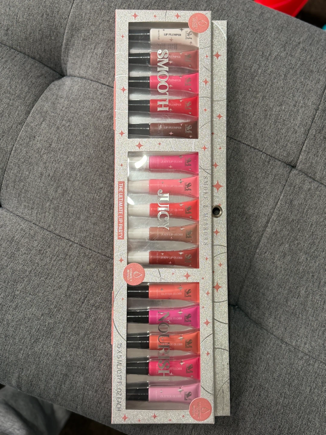 JoyBright 8 Piece Lip Vault