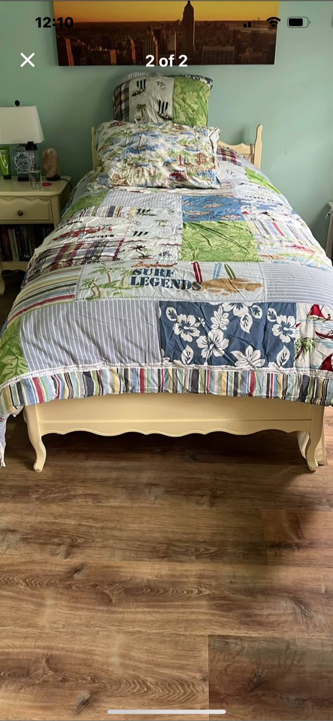 Pottery Barn Kids Surf -Legends Twin Bed Quilt