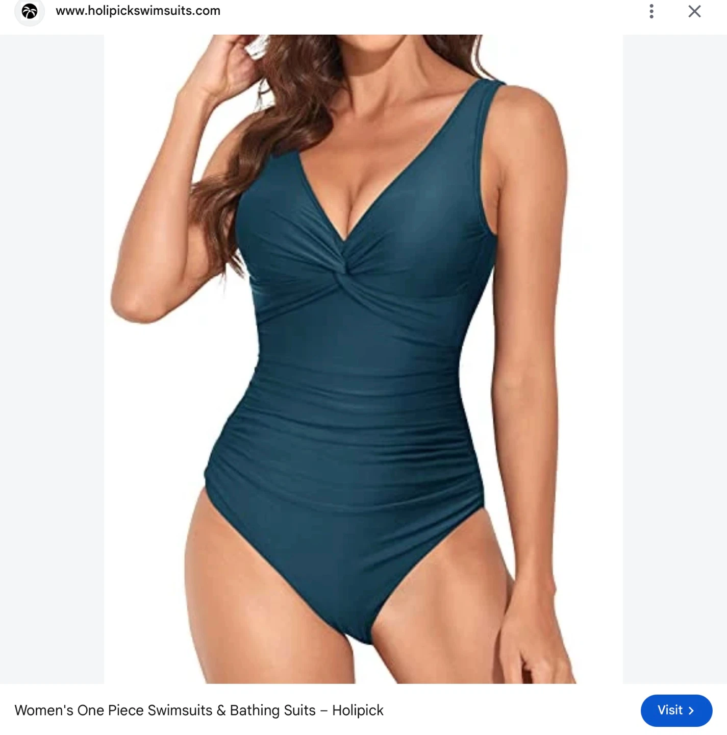 New Flattering One Piece Swimsuit - L - photo 4