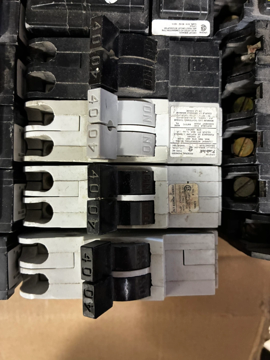 Assorted Electrical Circuit Breakers - photo 4