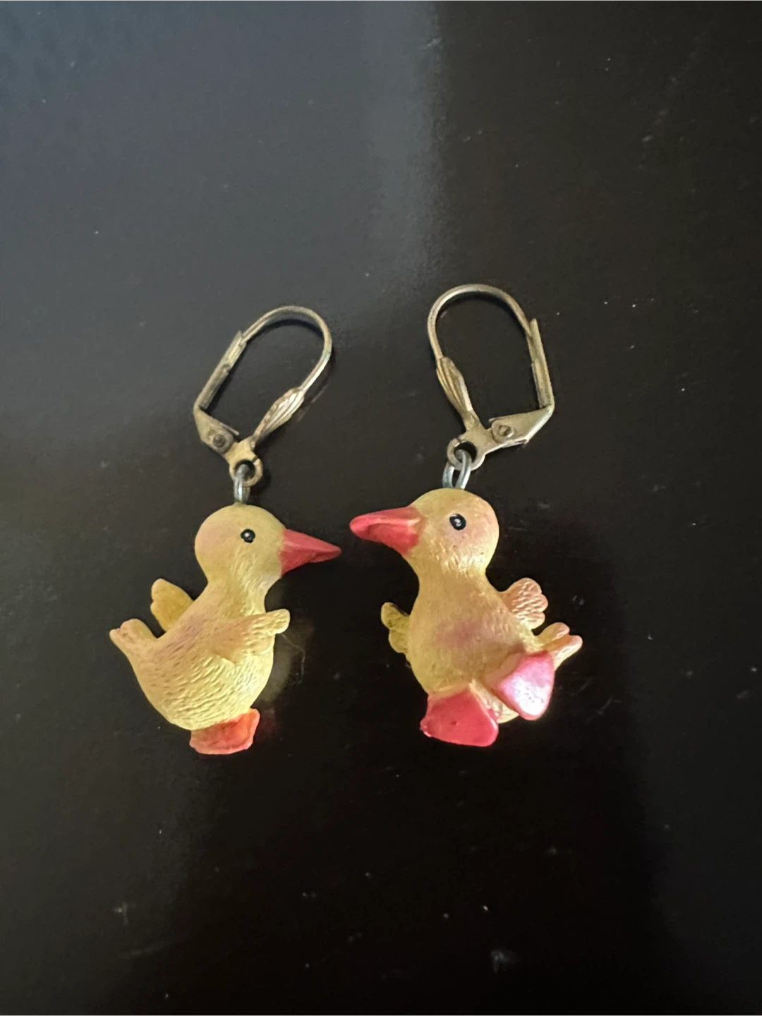 Duck Earrings