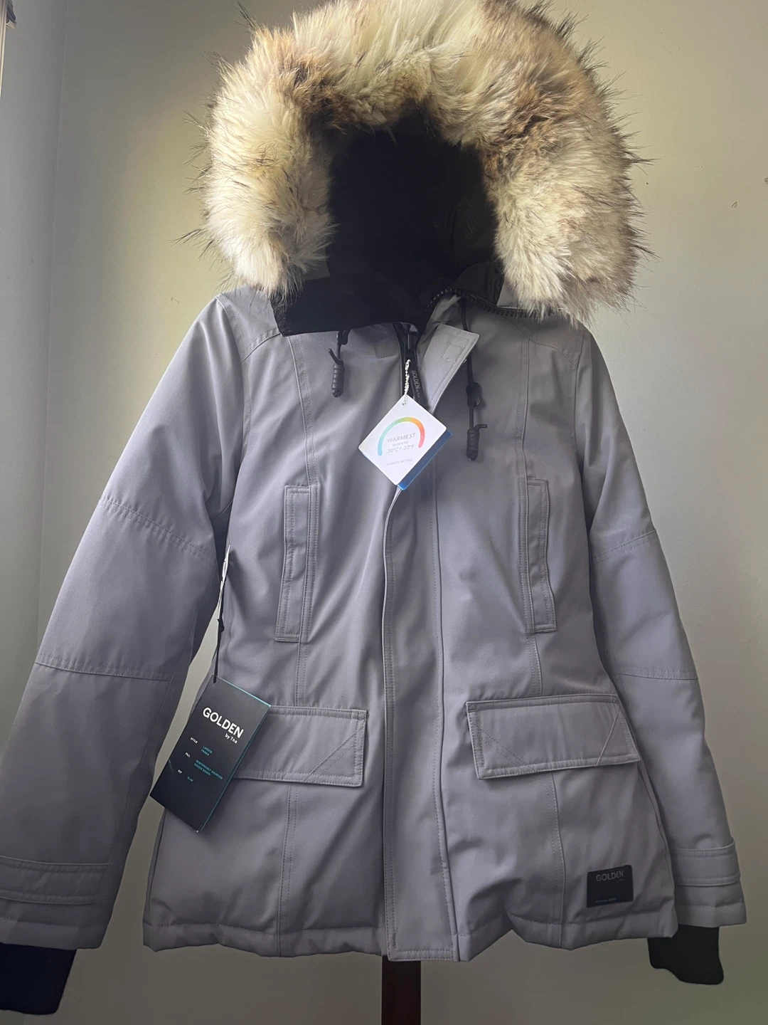GOLDEN by Tna Larsen Parka – Brand New with Tags