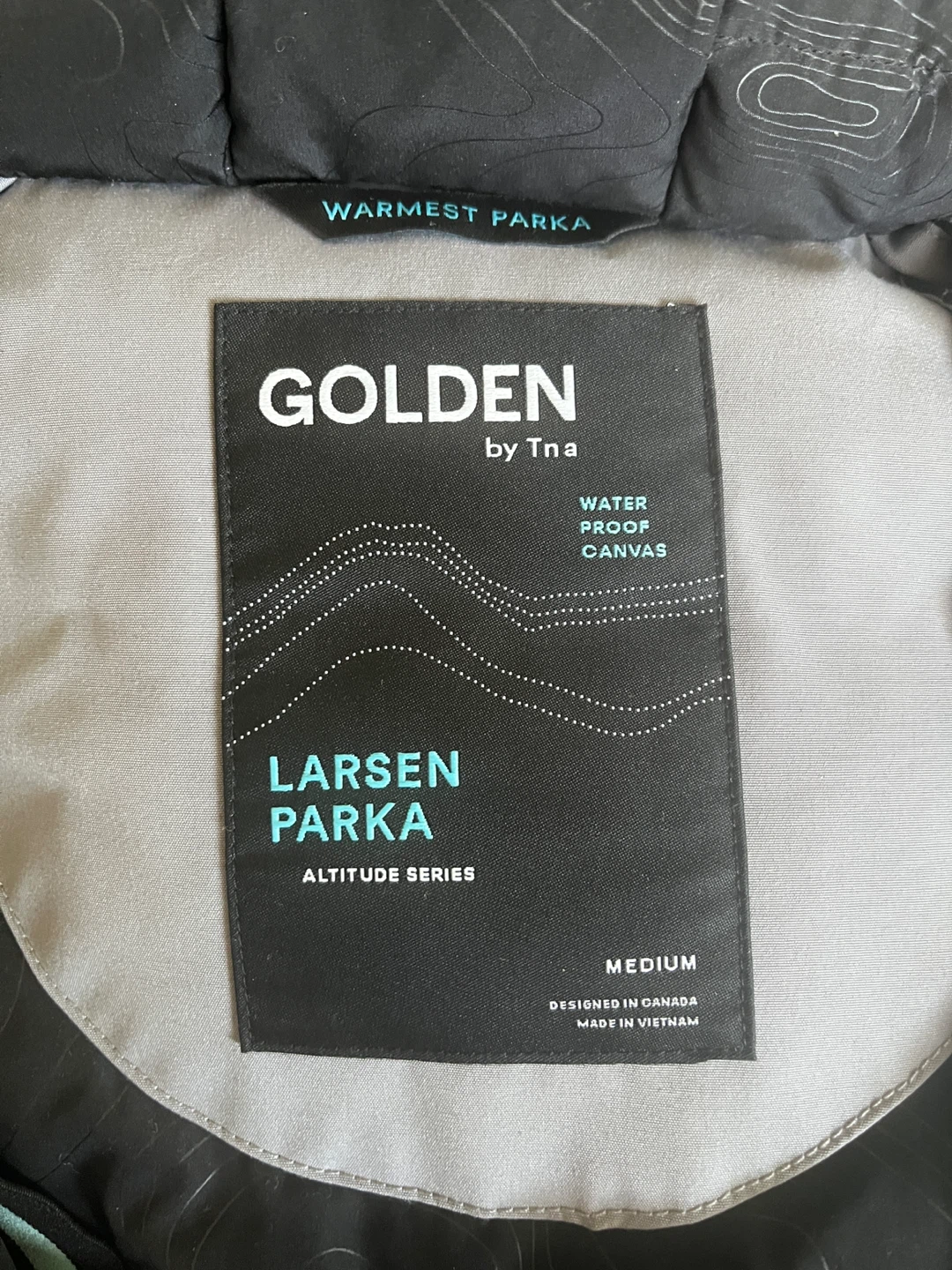 GOLDEN by Tna Larsen Parka – Brand New with Tags - photo 4