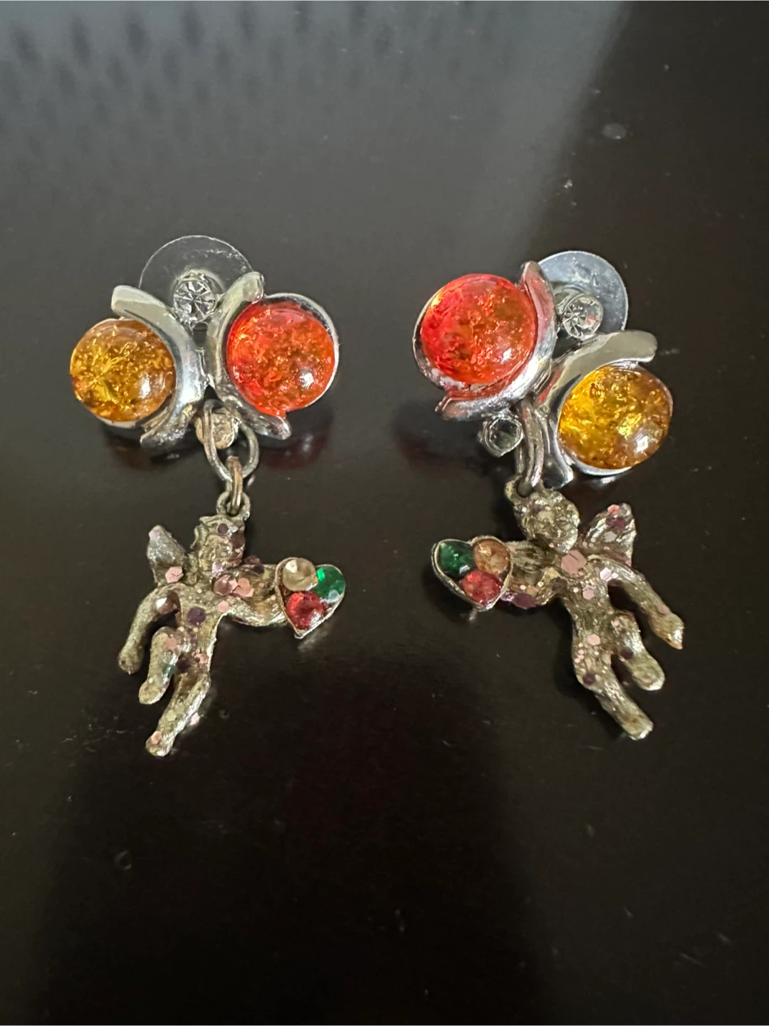 Sparkly Angel Earrings