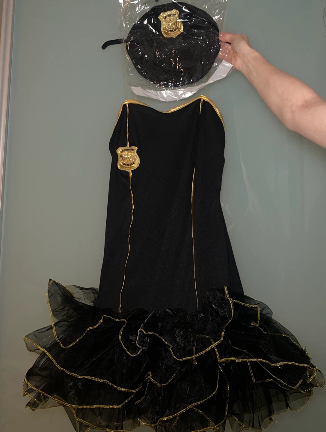 Police Dress Tutu Halloween Costume Size Large - photo 3