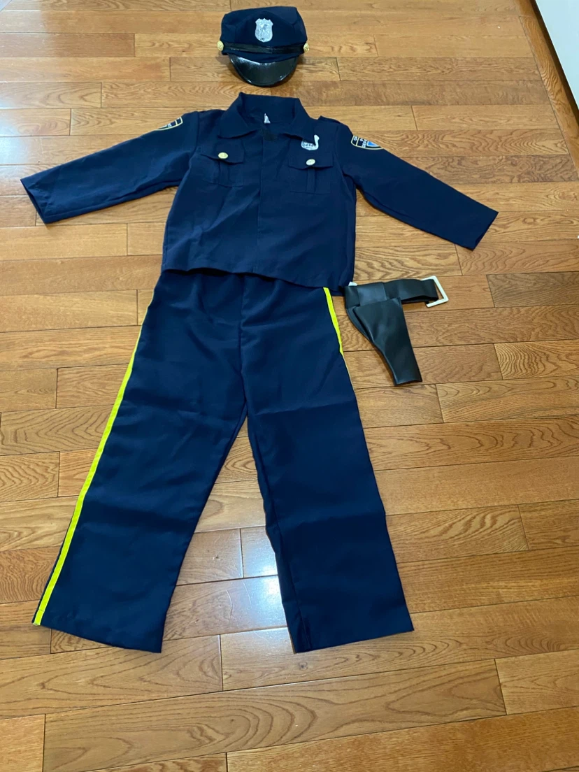 Kids Police Officer Costume