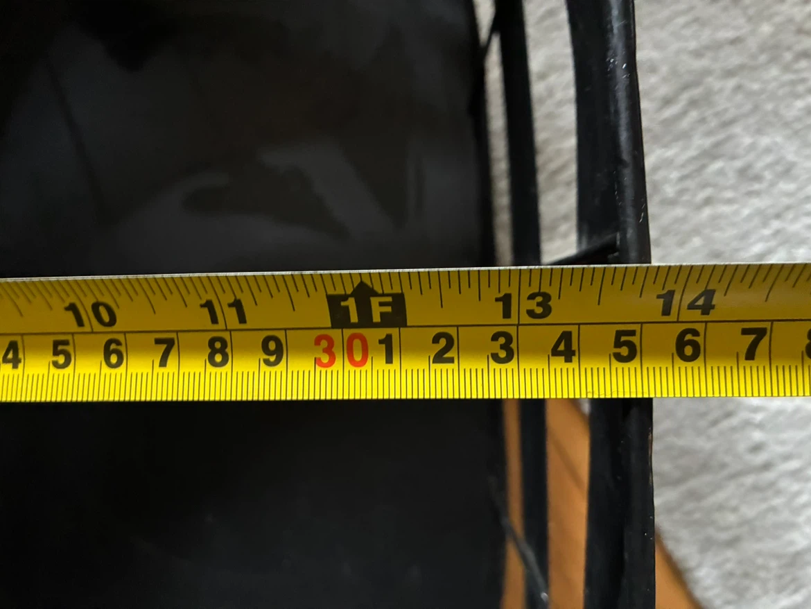 $35 Black Metal "LOGS" Firewood Basket Holder - photo 4