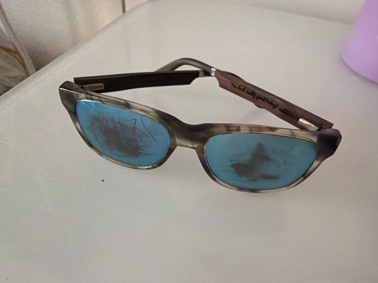 G Fox & Co Sunglasses with Wooden Temples
