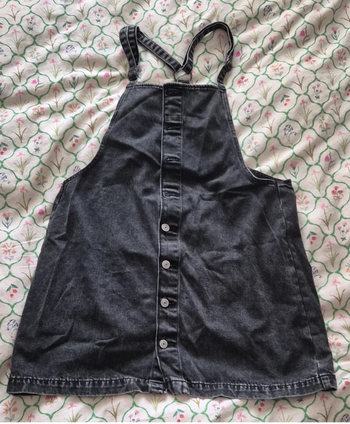 American Eagle Denim Overall Dress