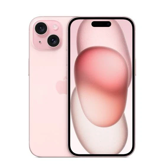 Pink iPhone 15 100% battery health - photo 2