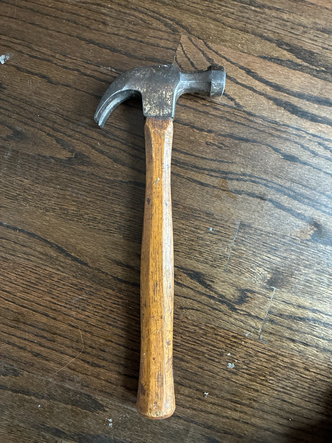 Vintage Wood Handle Claw Hammer