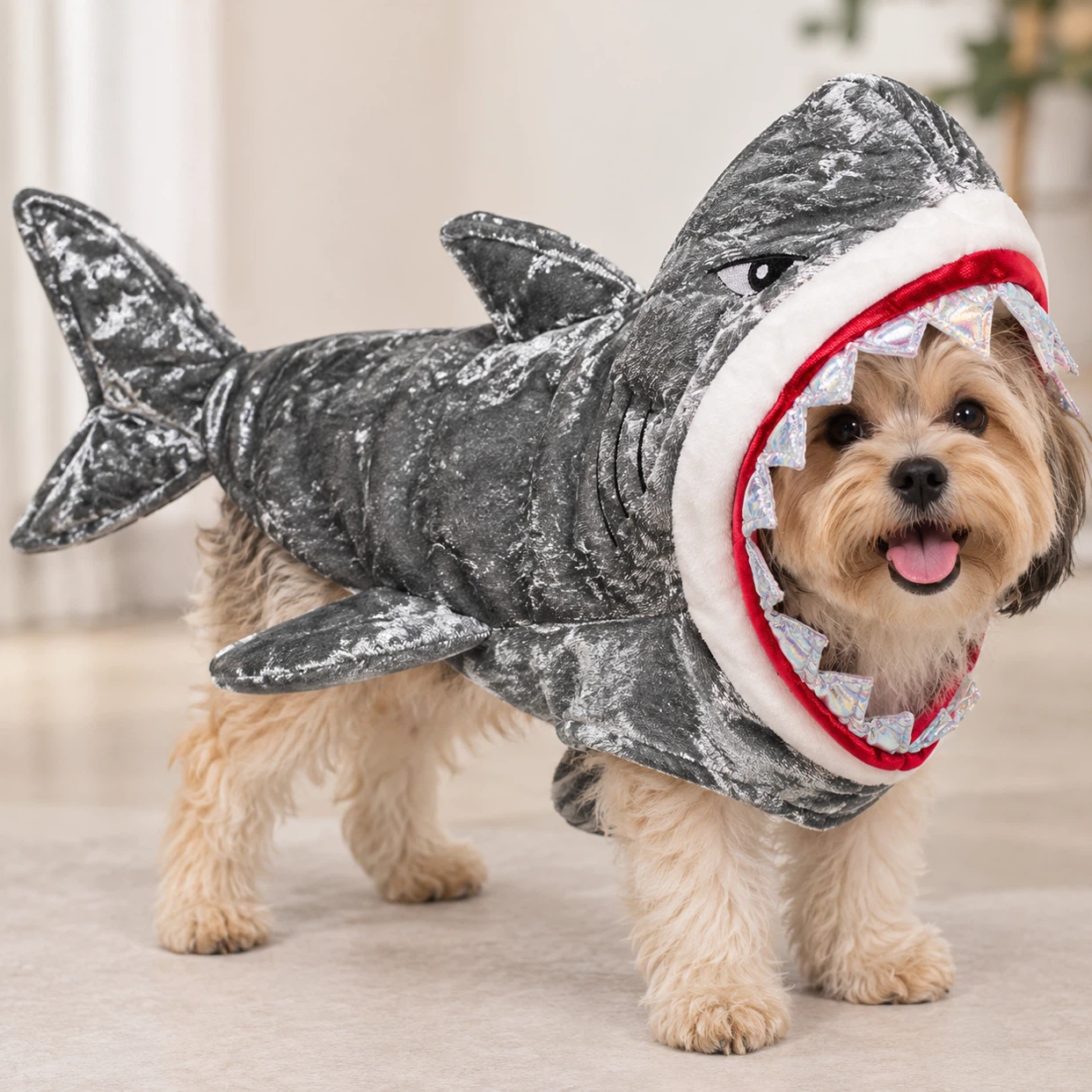 Shark pet costume Halloween