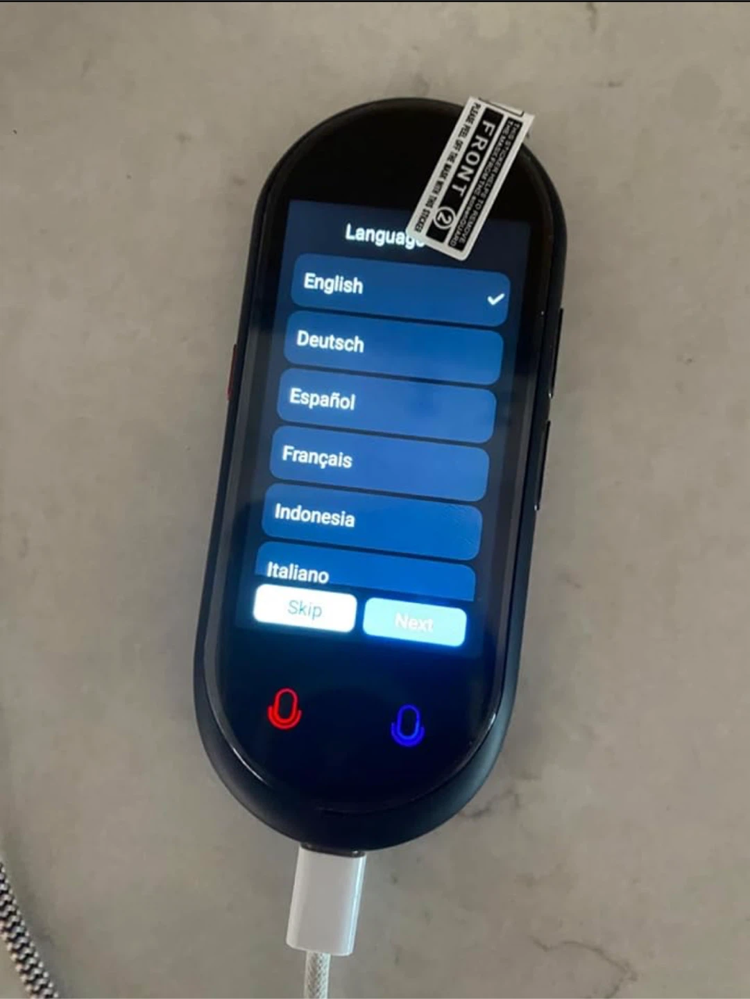 Portable Smart Language Translator