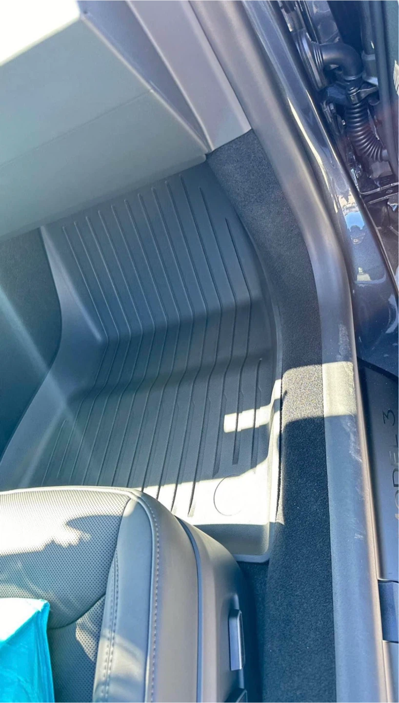 2024-2026 Tesla Model 3 Floor Mats+Trunk Mats.6pcs - photo 3