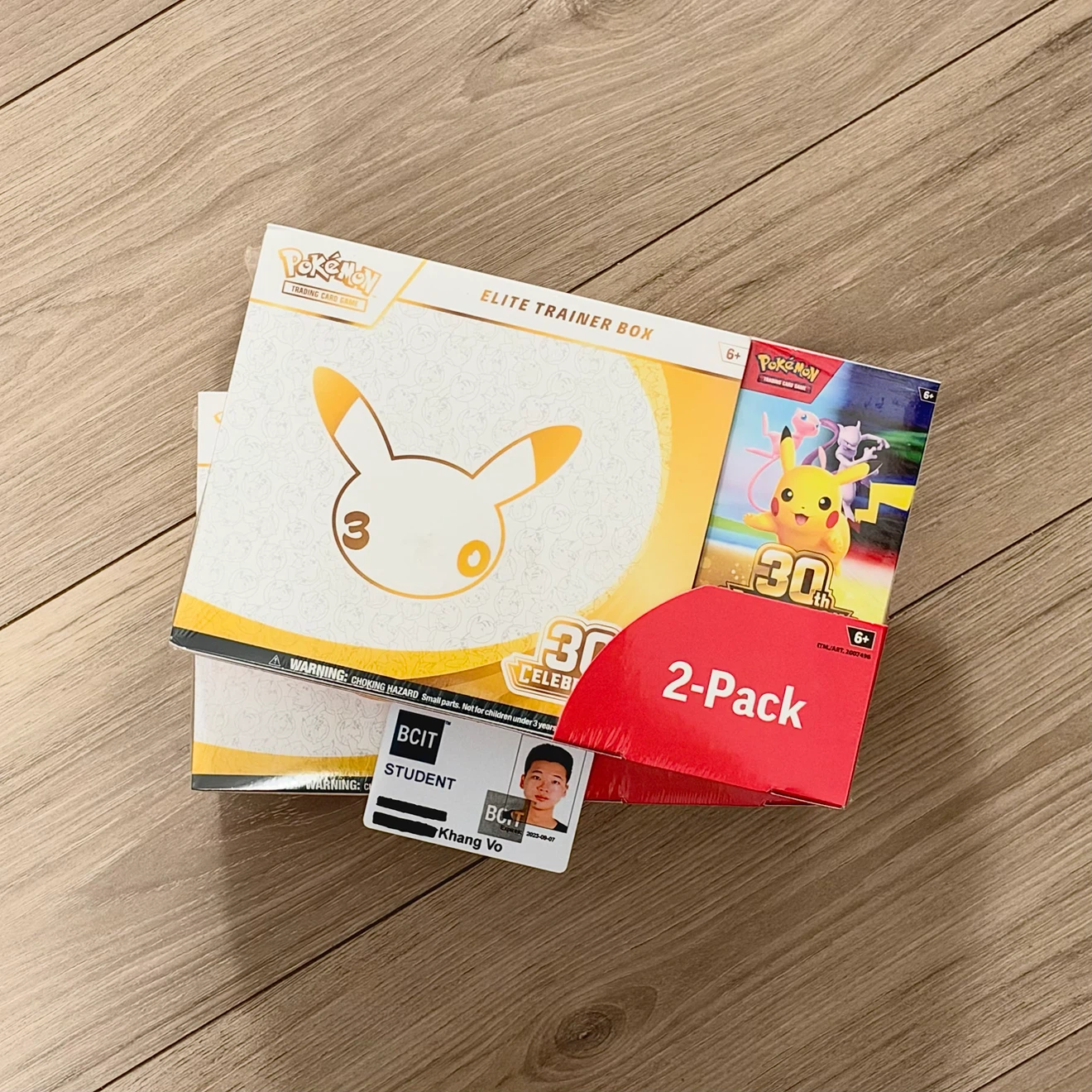 Pokemon 30th Celebration Costco 2-Pack ETB + Booster Bundle