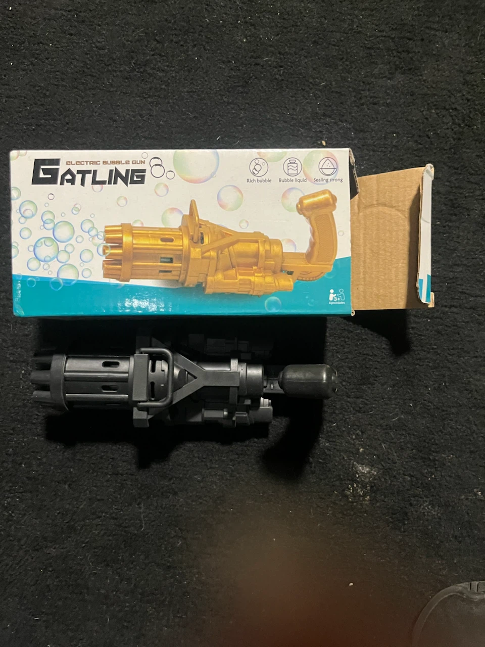 Gatling Electric Bubble Gun