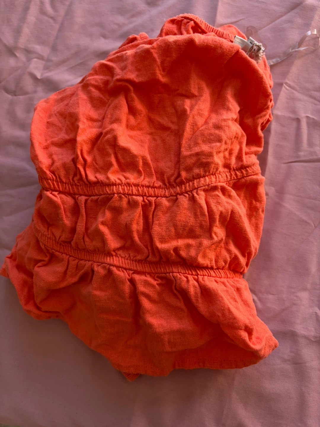 A New Day Orange Puff Sleeve Top - photo 4