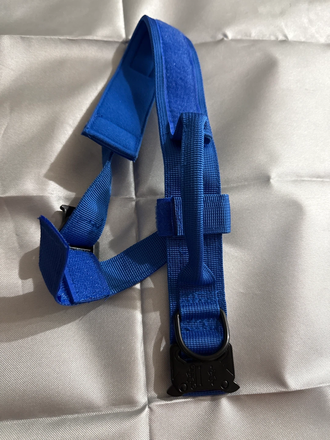 Blue Tactical Dog Collar