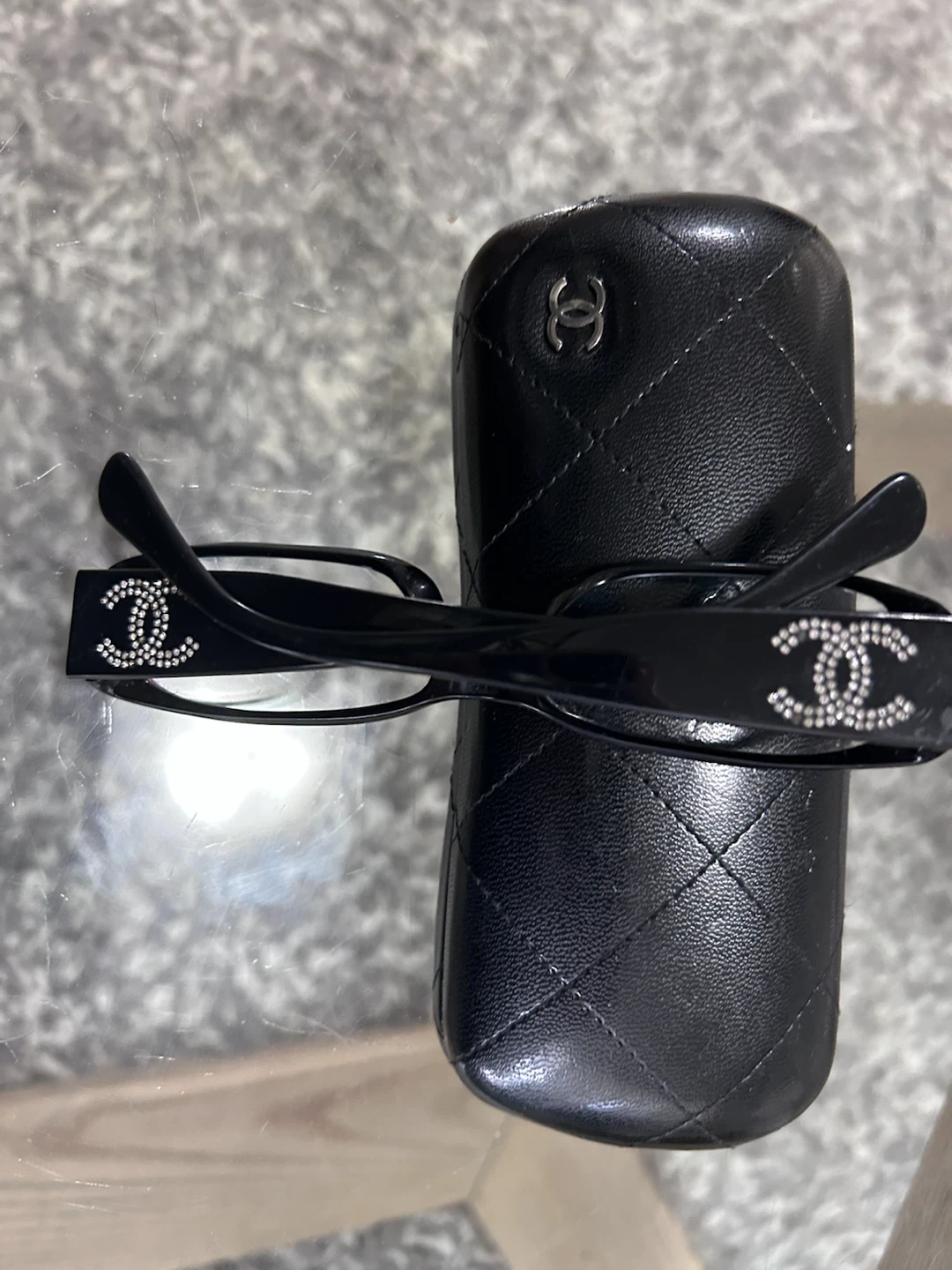 Authentic Chanel Eyeglasses Black 3098-B - photo 3