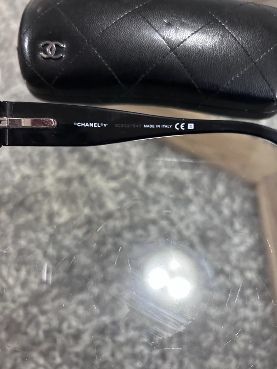 Authentic Chanel Eyeglasses Black 3098-B - photo 4