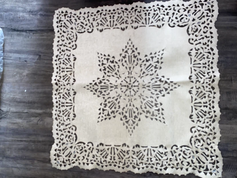 Beaded Table Covers Set - photo 2