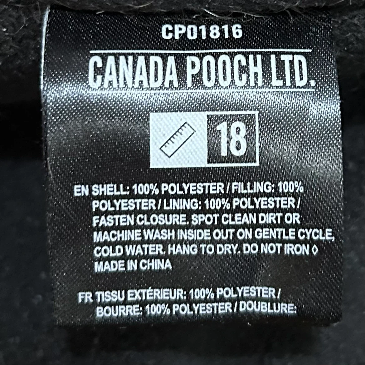 Canada Pooch Dog Winter Jacket - Size 18 - photo 4